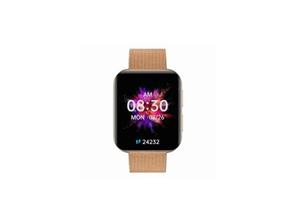 Garett Smartwatch GRC MAXX Gold steel