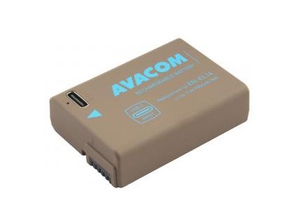 Nikon EN-EL14 vstup USB-C Li-Ion 7.4V 950mAh 7Wh