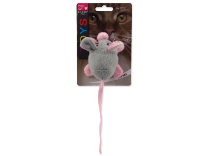 Hračka Magic Cat myška chrastící s catnip mix 22,5cm