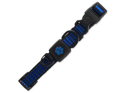 Obojek Active Dog Strong S modrý 1,5x27-37cm