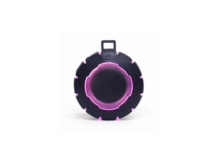 GEMBIRD Repro SPK-BTOD-01, Outdoor, Bluetooth, 3W, RGB LED podsvícení, černá