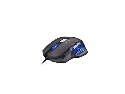 C-TECH myš AKANTHA, herní, modré podsvícení, 2400 DPI, USB
