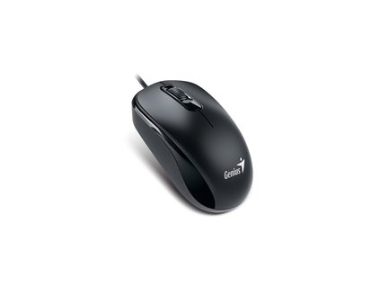 GENIUS myš DX-110, drátová, 1000 dpi, USB, černá