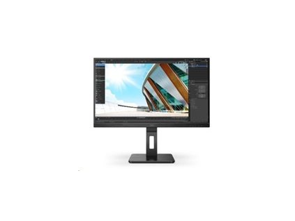 AOC MT IPS LCD WLED 27" Q27P2Q - IPS panel, 2560x1440, D-Sub, HDMI, DP, USB, repro, pivot