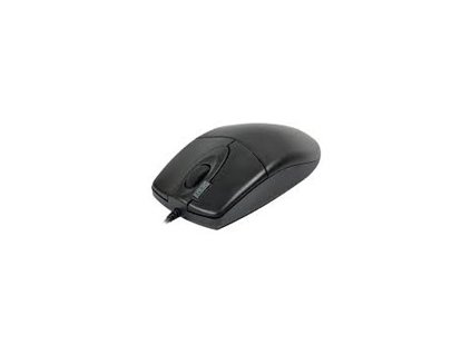 A4tech OP-620D, myš, 2click, 1 kolečko, 3 tlačítka, USB, černá