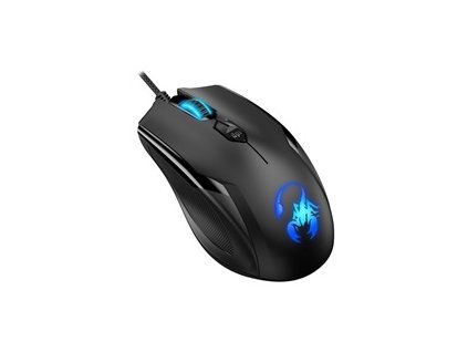 GENIUS myš GX GAMING AMMOX X1 600, drátová, 3200 dpi, RGB podsvícení, USB, černá