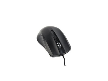 GEMBIRD myš MUS-4B-01, drátová, optická, 1200 dpi, USB, černá