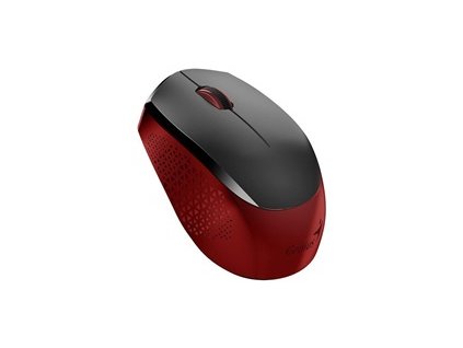 GENIUS myš NX-8000S/ 1600 dpi/ bezdrátová/ tichá/ černočervená