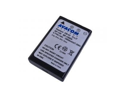 Fujifilm NP-120, Pentax D-L17, Ricoh DB-43 Li-Ion 3.7V 1950mAh 7.2Wh