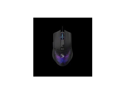 A4tech BLOODY L65 Max Honeycomb, podsvícená herní myš, 12000 DPI, černá, USB