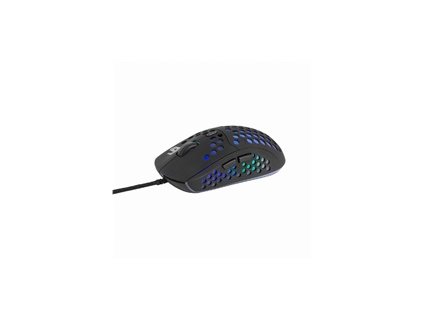 GEMBIRD myš RAGNAR RX400, podsvícená, 6 tlačítek, černá, 7200DPI,  USB