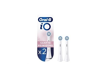 Oral-B iO Gentle Care náhradní hlavice, 2 kusy, bílá