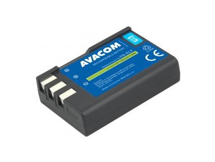 Nikon EN-EL9, EN-EL9A, EN-EL9E Li-Ion 7.2V 1100mAh 7.9Wh