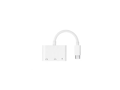 Adaptér COTEetCI 3v1, USB-C na 3,5mm + 2xUSB-C