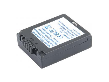 Panasonic CGA-S002, DMW-BM7 Li-Ion 7.2V 720mAh 5.2Wh