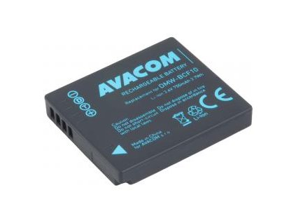 Panasonic DMW-BCF10 Li-Ion 3.6V 750mAh 2.7Wh