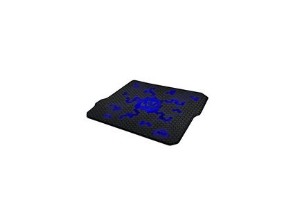 C-TECH herní podložka pod myš ANTHEA CYBER BLUE, 320x270x4mm, obšité okraje