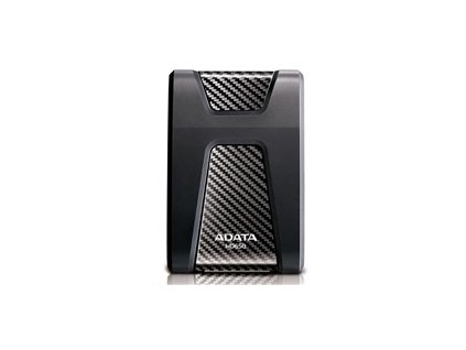 ADATA Externí HDD 2TB 2,5" USB 3.1 DashDrive Durable HD650, černý (gumový, nárazu odolný)