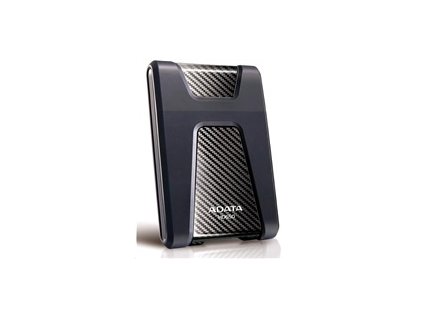 ADATA Externí HDD 4TB 2,5" USB 3.1 DashDrive Durable HD650, černý (gumový, nárazu odolný)