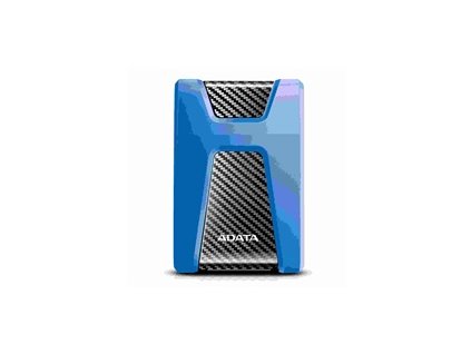 ADATA Externí HDD 1TB USB 3.1 DashDrive Durable HD650, modrý (gumový, nárazu odolný)