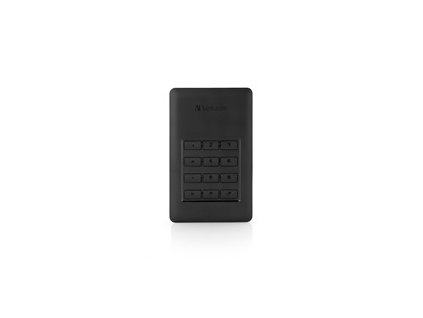 VERBATIM Externí HDD 2TB Incl.KEYPAD USB3.1 USB 3.0 GDPR