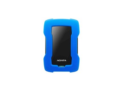 ADATA Externí HDD 2TB 2,5" USB 3.1 HD330, BLUE COLOR BOX, modrý (gumový, nárazu odolný)