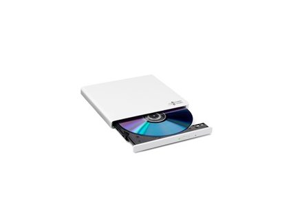 HITACHI LG - externí mechanika DVD-W/CD-RW/DVD±R/±RW/RAM GP57EW40, Slim, White, box+SW