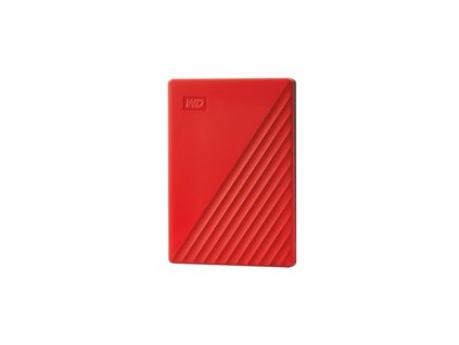 WD My Passport Portable 2TB, Externí HDD, USB 3.0, červená