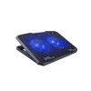 C-TECH chladící podložka pod NTB CLP-140, 15,6", 2x 140mm, 2x USB, modré podsvícení