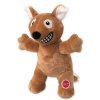 Hračky Dog Fantasy Playful Box Laughing zvířat pískací a šustící ocas mix 29cm 18ks