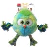 Hračka Dog Fantasy Monsters kuře pískací s provazy a uzly modré 15cm