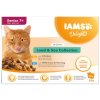 Kapsička IAMS Delights Senior mořské a suchozemské maso v omáčce 1020g (12x85g)