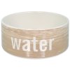 Miska Dog Fantasy keramická vzor dřevo 20x7,5cm 1500ml