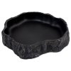 Miska Repti Planet na krmení černá 19,5x17,5x4,2cm