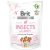 Pochoutka Brit Care Dog Crunchy Cracker Insects Puppy, syrovátka a probiotika 200g