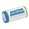 Nabíjecí fotobaterie Avacom CR123A, RCR123A 3V 450mAh 1.4Wh