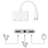 Adaptér COTEetCI 3v1, USB-C na 3,5mm + 2xUSB-C