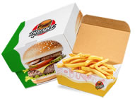 KRABICE NA FAST FOOD