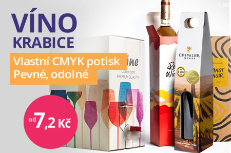 Krabice na víno s vlastním potiskem