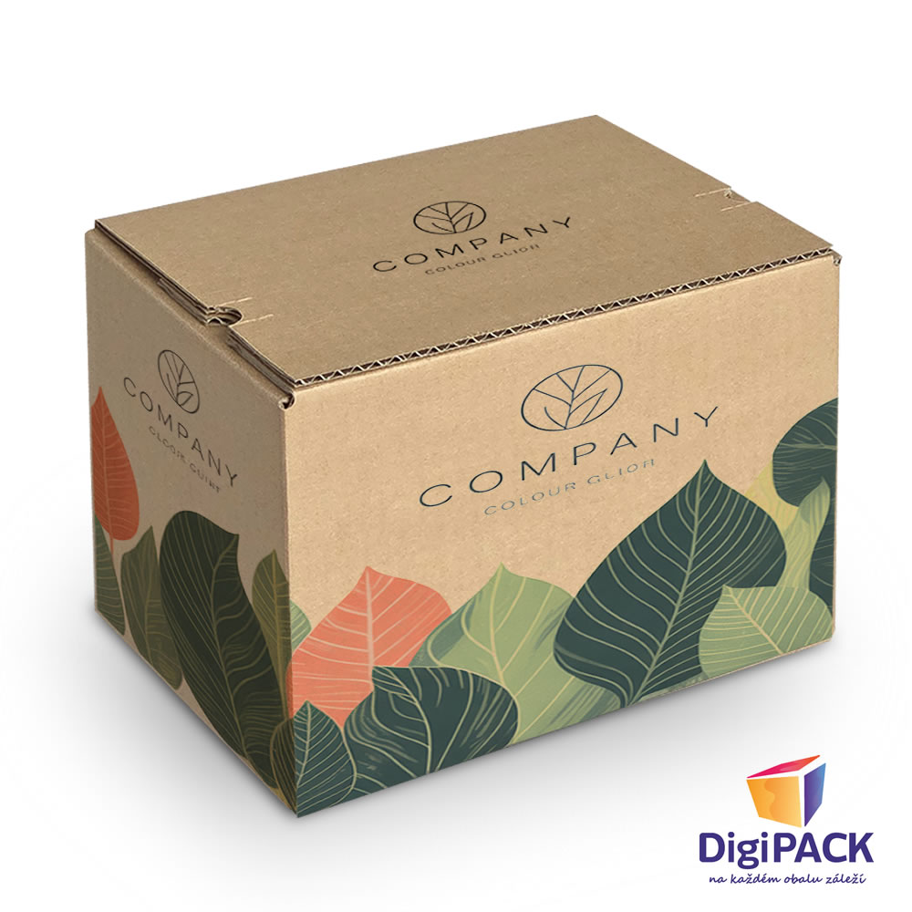 Rychlouzavírací krabice s potiskem DigiPACK