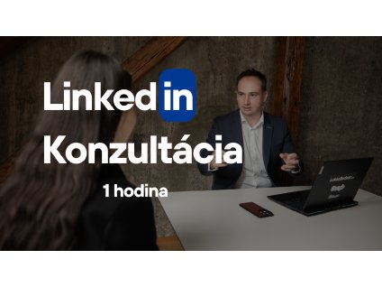 Konzultácia: Linkedin - 1 hodina