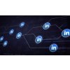 linkedin icon line connection circuit board