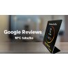 Google Reviews NFC tabuľka /black/