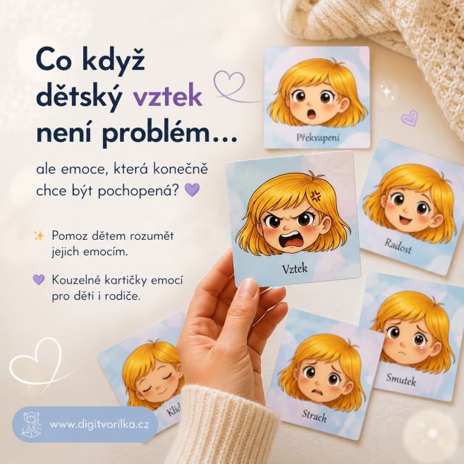 Den dětí | 1.6.2026 | www.digitvorilka.cz #digitvorilka #detskeemoce #pochopeni #mama #sláskou