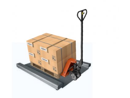 Nájazdová znížená podlahová váha do 2 ton 1,2x1,2 m