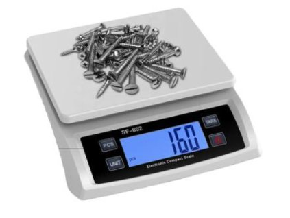 Digitálna stolová listová váha SF802 do 30 kg/1 g