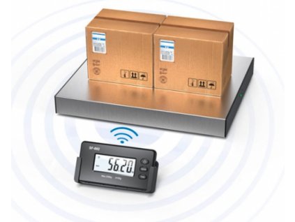Balíková bezdrôtová váha SF882 do 200 kg/50 g 30x28,5 cm