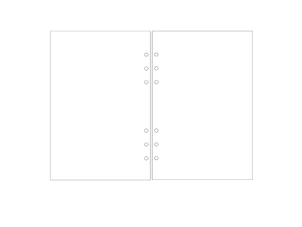 Náhrandá Náplň do Zápisníka A5/RING/Čistý - REF001