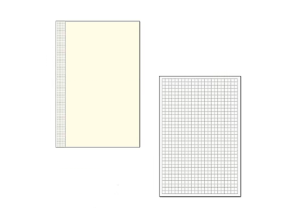 Náhrandá Náplň do Zápisníka B6/Insert/Mriežkovaný - REF042