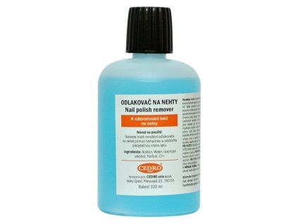 49999 bezacetonovy odlakovac na nehty 100ml modry